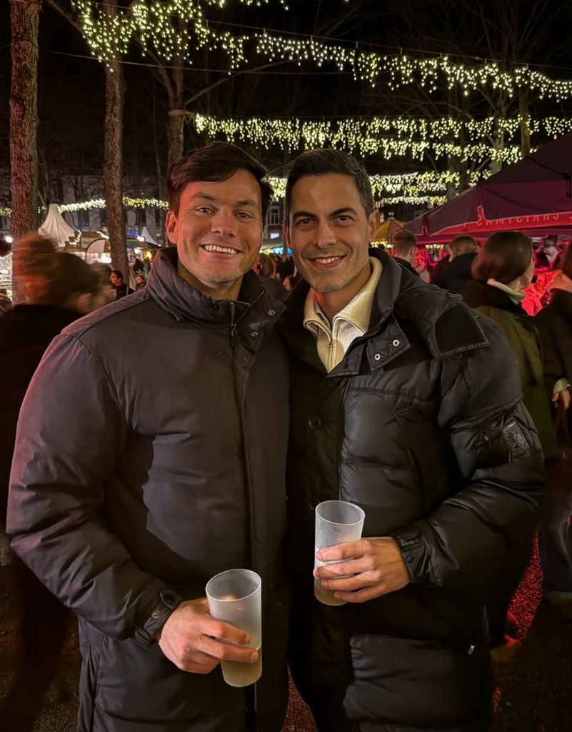 Nicolás Keenan y Rob Jetten