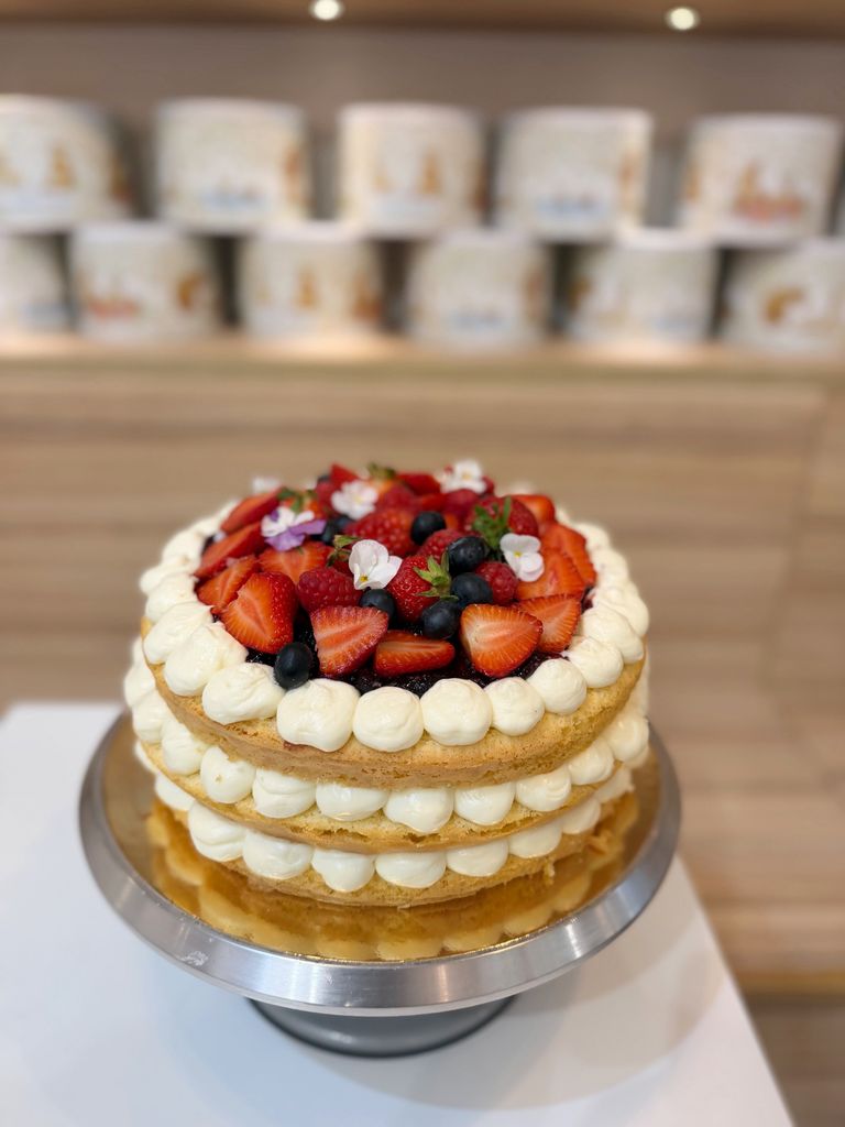 Tarta artesana de frutas