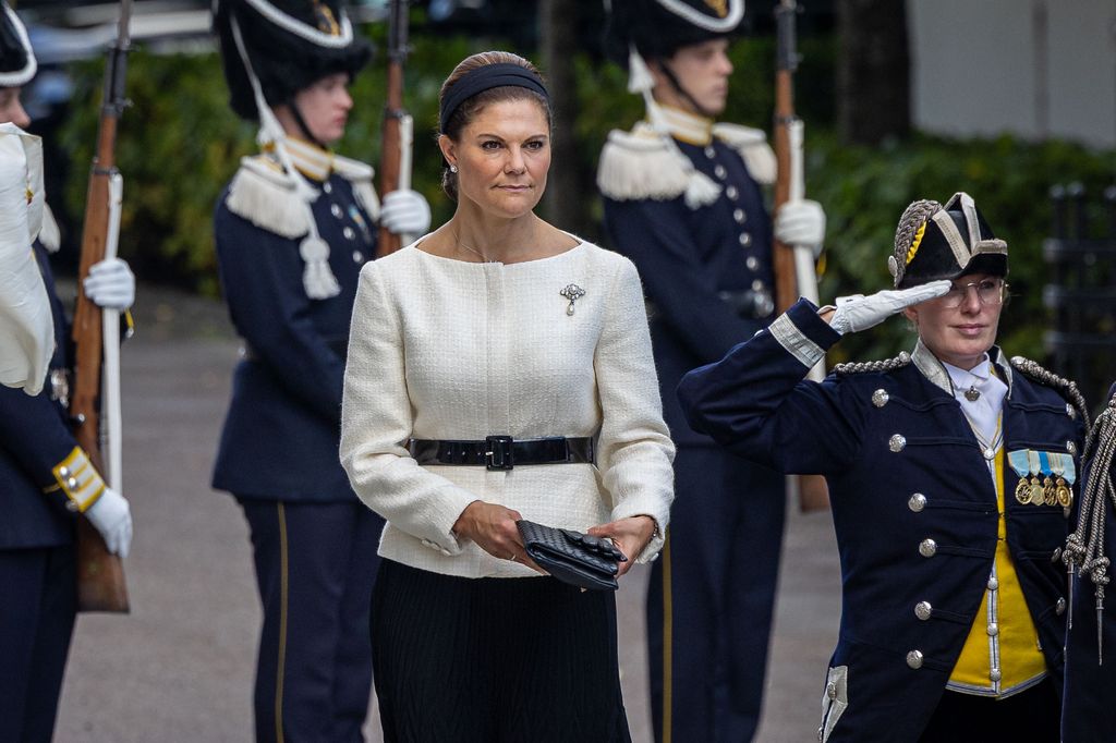 Victoria de Suecia en la apertura del parlamento en 2026