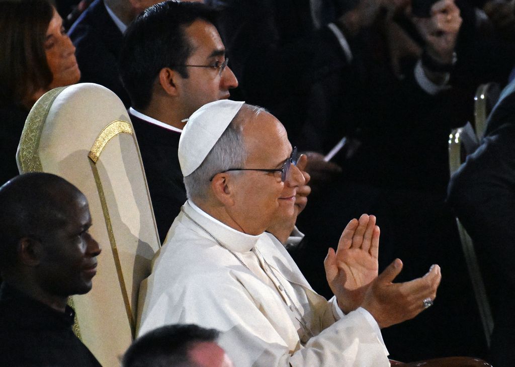El Papa disfrutó de una noche donde la música fue la gran protagonista