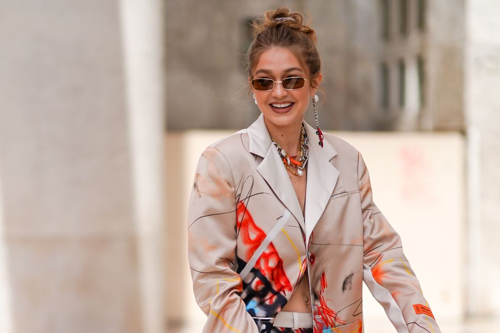 Gigi Hadid, Paris Fashion Week - Menswear Spring/Summer