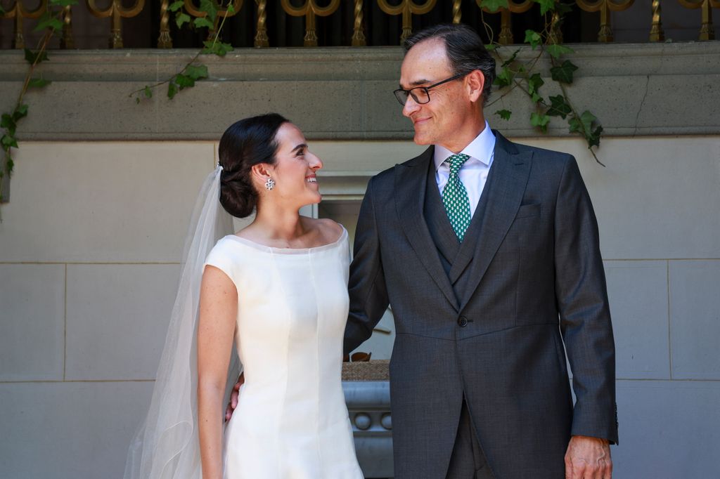 La boda de María, nieta de Iñaki Gabilondo, en Madrid, 2026.