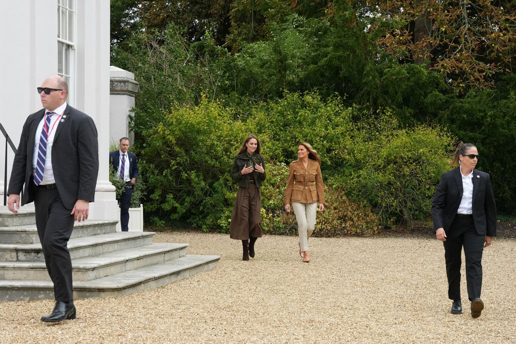 Kate Middleton y Melania Trump 