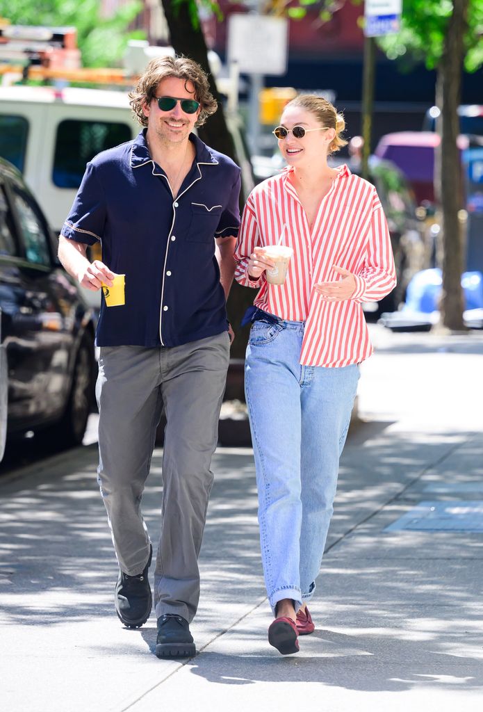 Bradley Cooper y Gigi Hadid de paseo por Nueva York.
