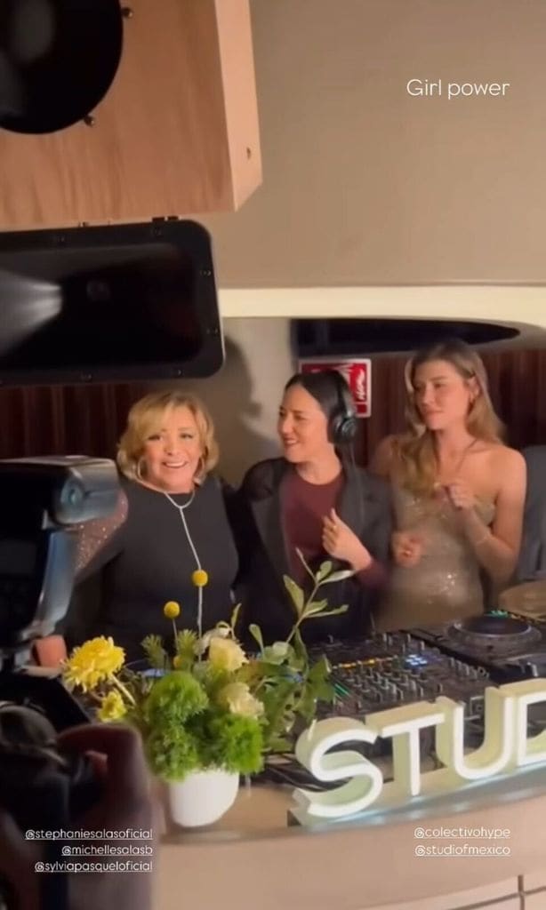 Michelle Salas dio vistazos de la reunión con su mamá y su abuela