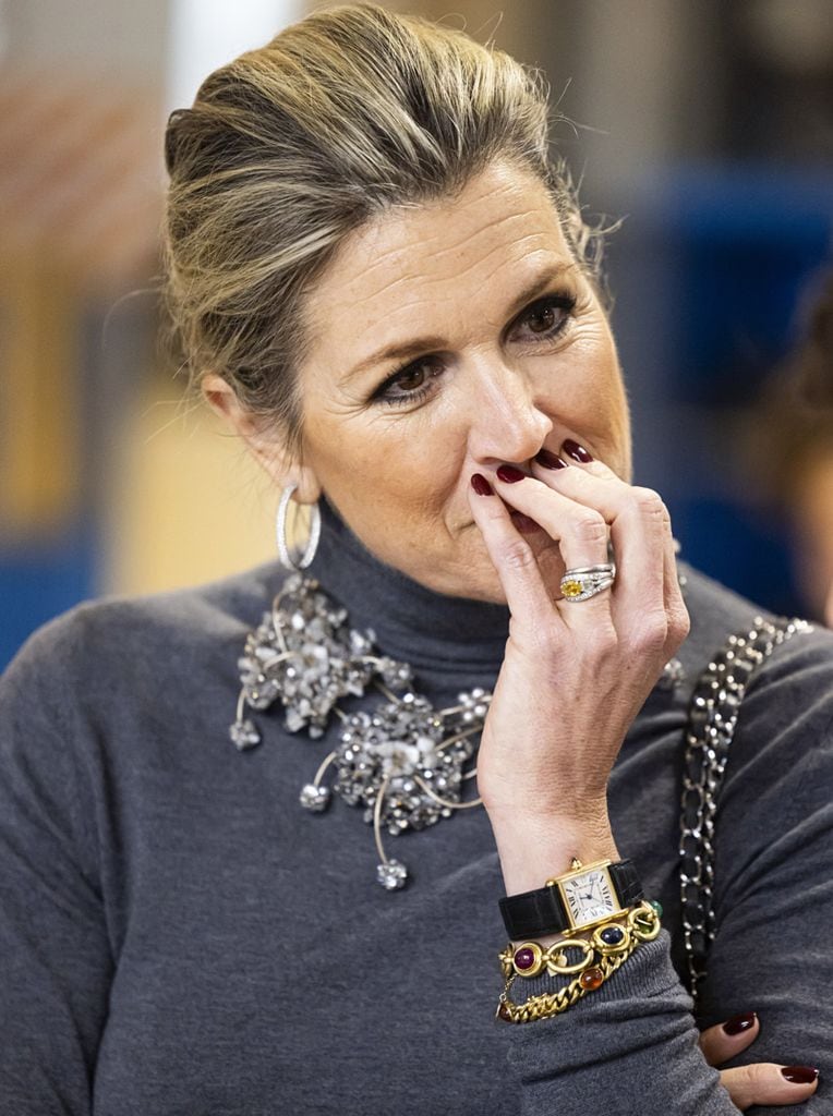 La reina Máxima triunfa con su último look