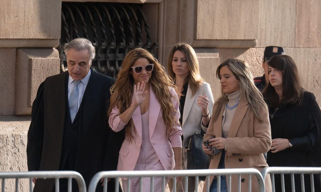 Shakira en la corte
