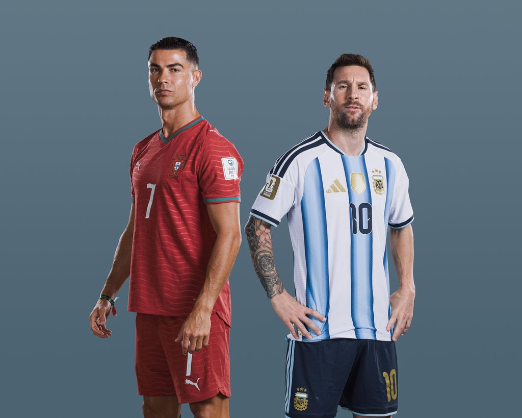 Cristiano Ronaldo y Lionel Messi protagonizan una de las rivalidades históricas entre futbolistas.