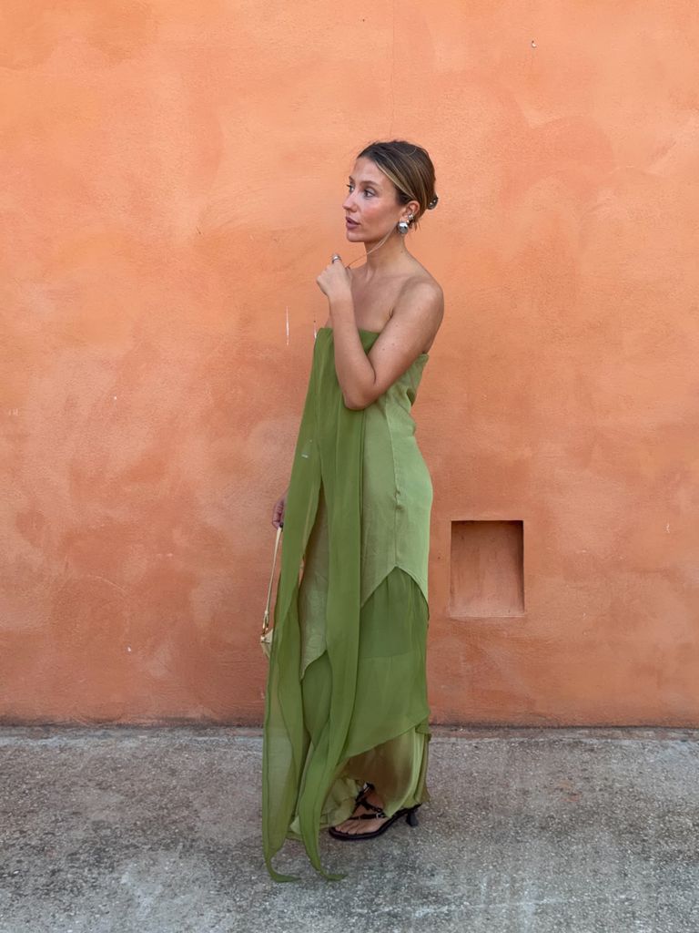 Nuria Blanco, un look que recuerda a una hada del bosque