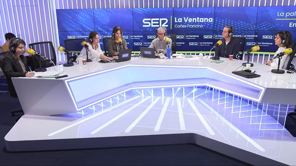Carles Francino y su equipo en su programa La Ventana en la cadena SER