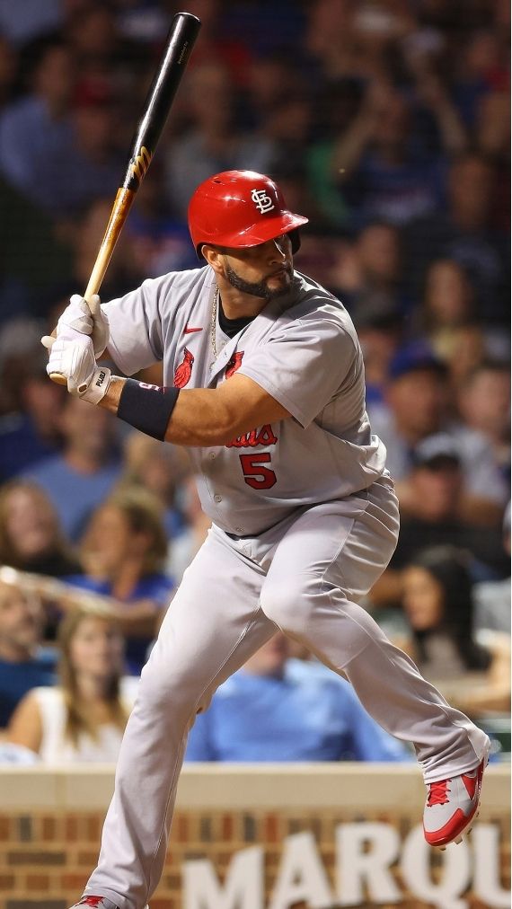 El expelotero Albert Pujols también se hizo presente en la ceremonia