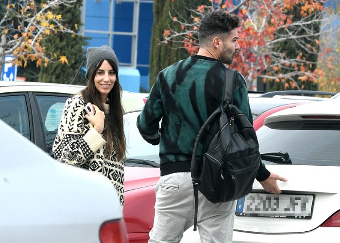 Almudena Cid junto a Gerardo Berodia