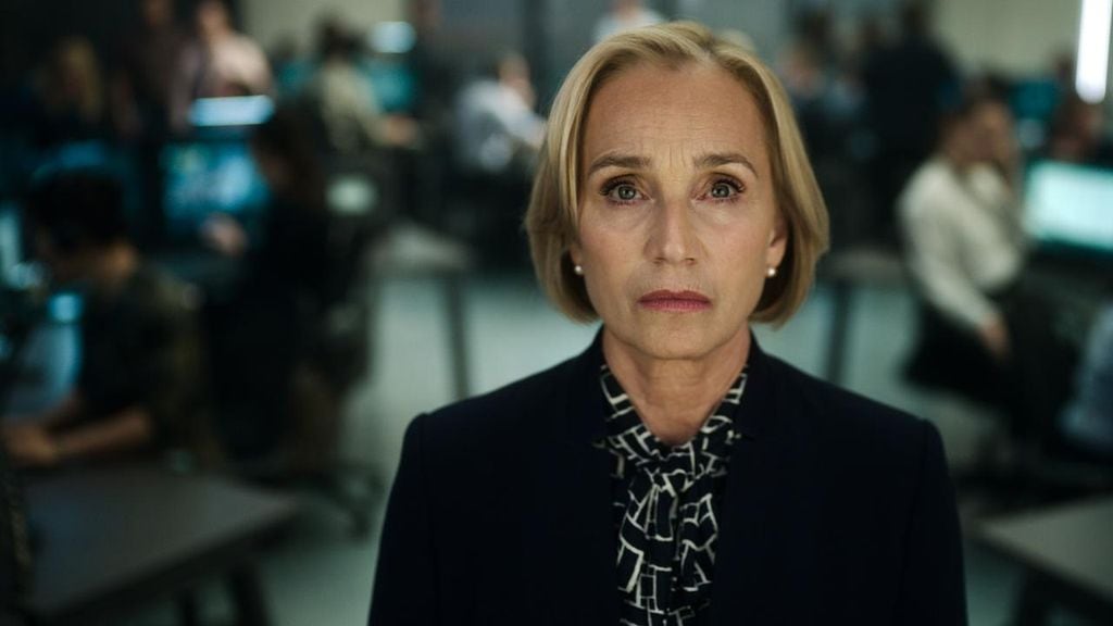 Diana Taverne, interpretada por Kristin Scott Thomas, es jefa del MI5 y experta en mover los hilos en la sombra