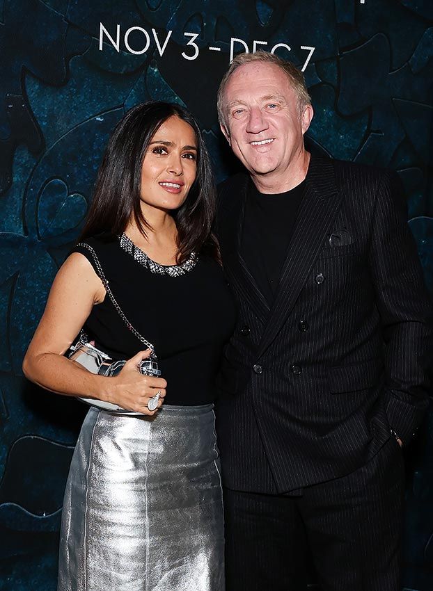 Salma Hayek y Francois-Henry Pinault