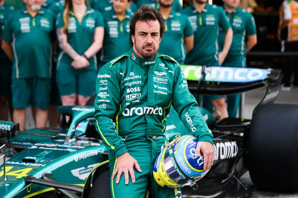 Fernando Alonso, piloto de Aston Martin en Fórmula 1, una de las figuras con mayor éxito y poder económico del deporte español