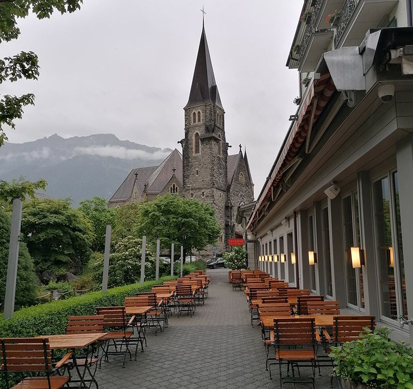 Iglesia de Interlaken, Suiza