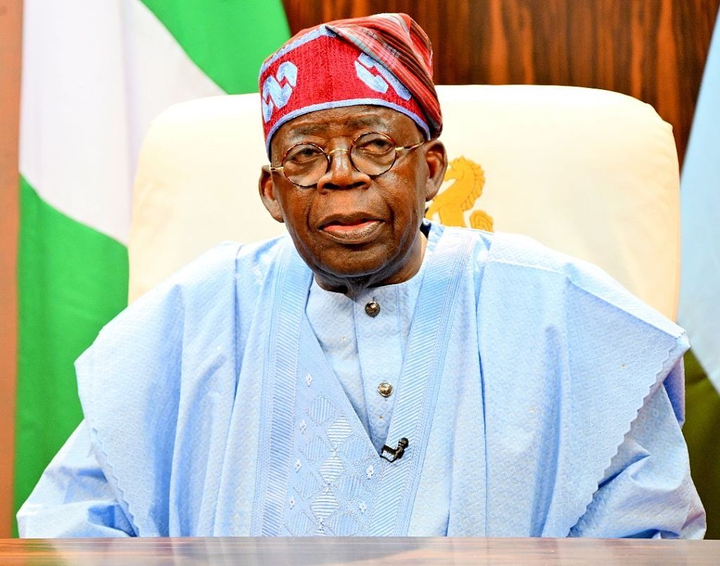 El presidente de Nigeria, Bola Ahmed Tinubu