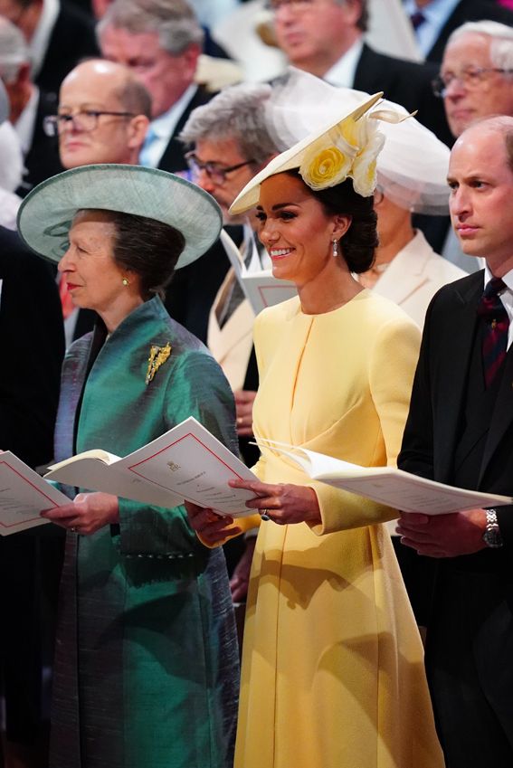 Kate Middleton, príncipe Guillermo, princesa Ana