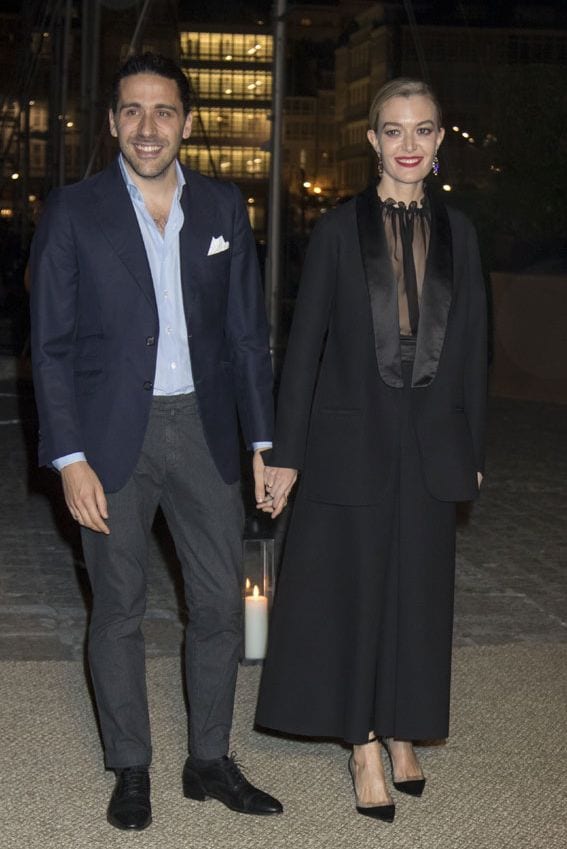 Marta Ortega en su boda