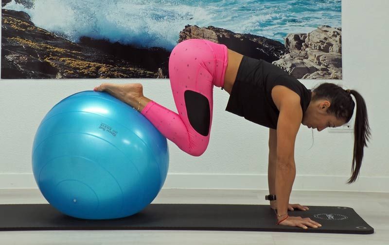Ejercicios con 'fitball' para tonificar tu cuerpo