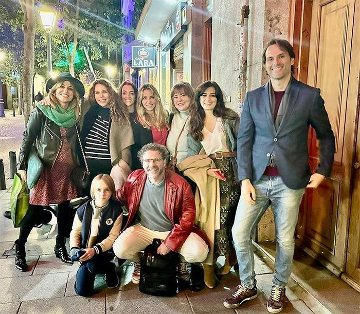 Elsa Pataky se reencuentra con sus compañeros de 'Al salir de clase'