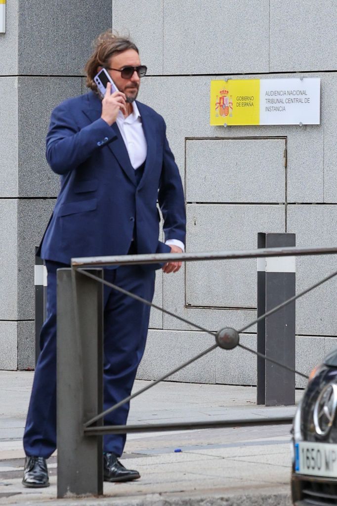 Francisco de Borbón, el pasado febrero a las puertas de la Audiencia Nacional (Madrid)