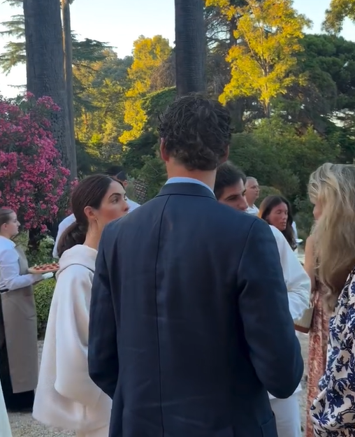 Fernando Fitz-James Stuart y Sofía Palazuelo en una velada en Saint-Tropez