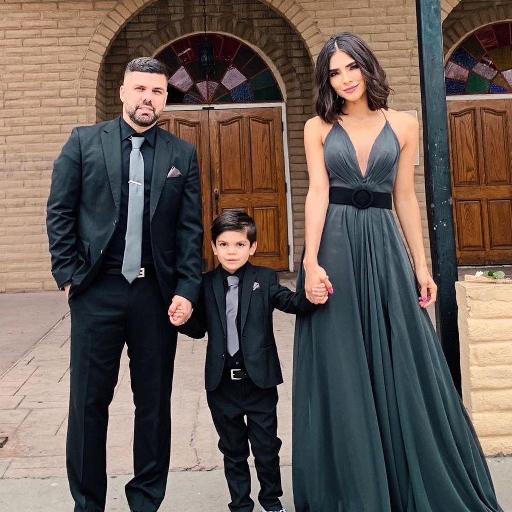 alejandra espinoza y su familia an bal marrero y su hijo matteo