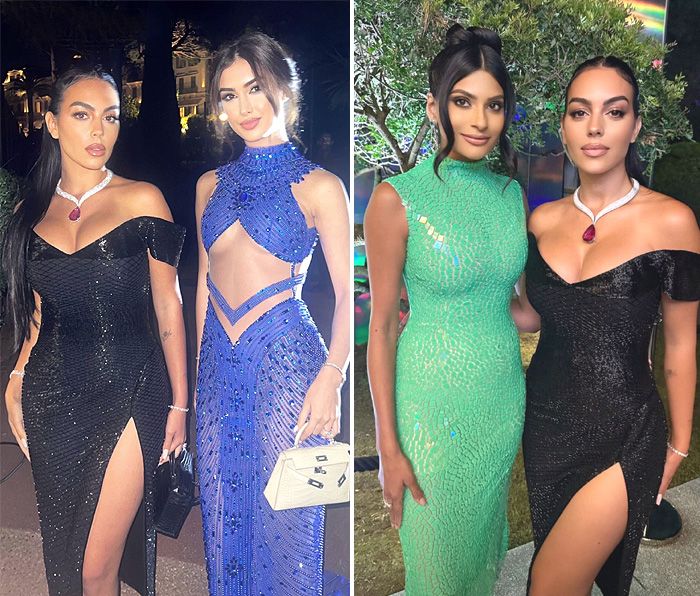 Georgina Rodriguez deslumbra en Cannes