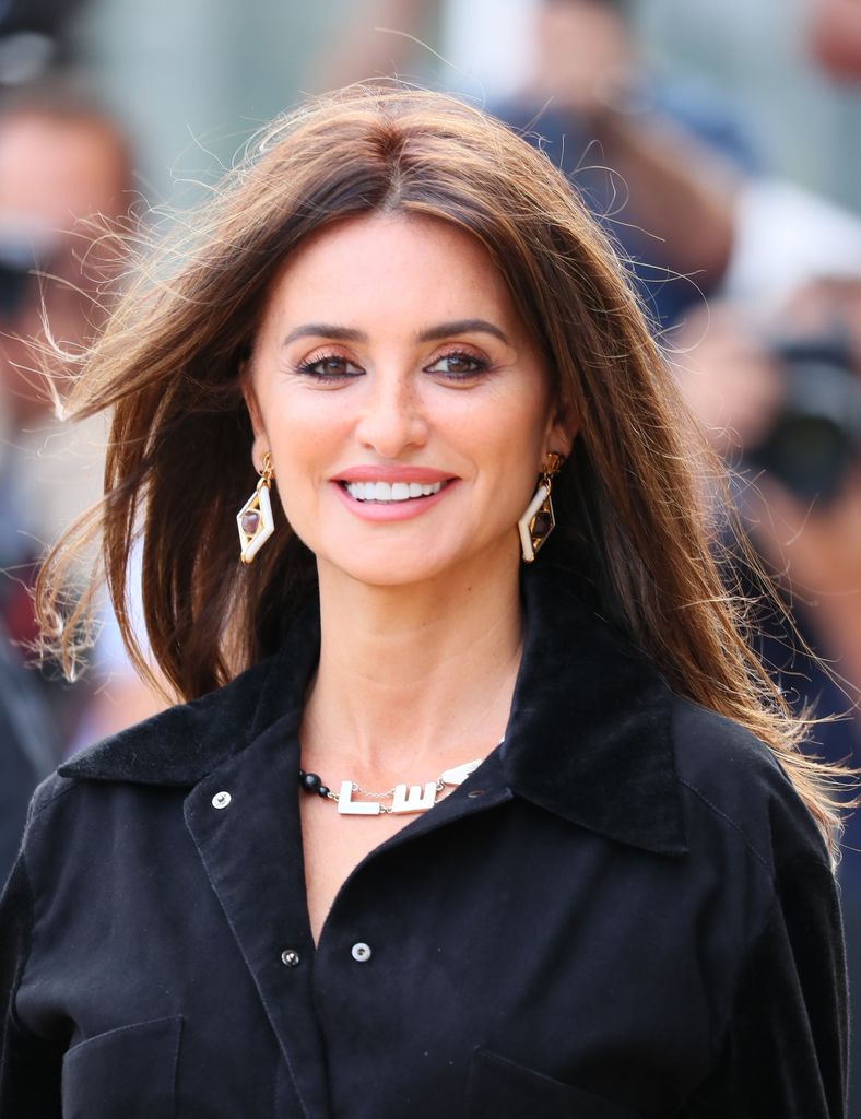 Penelope Cruz is seen arriving at Hotel Maria Cristina on September 16, 2022 in San Sebastian, Spain. (Photo by JB Lacroix/Getty Images)