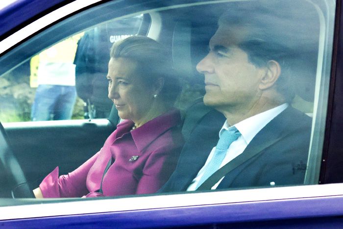 Cristina de Borbón Dos Sicilias y Pedro López Quesada