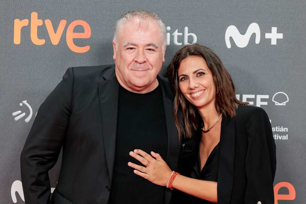 Antonio García Ferreras y Ana Pastor en el Festival de San Sebastián de 2024