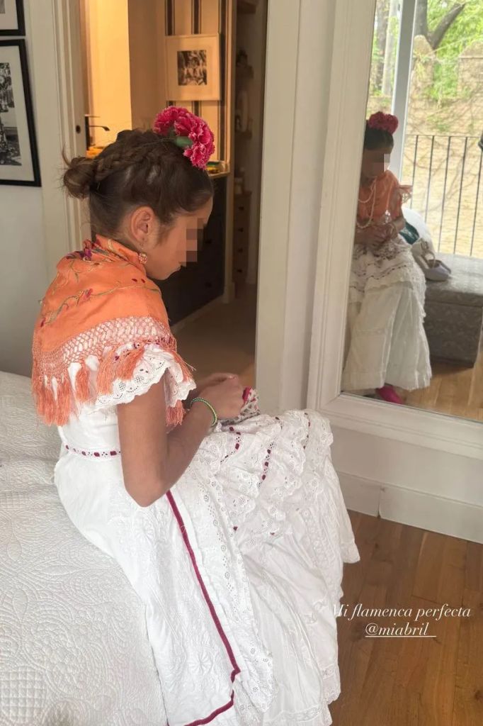 Carmen Rivera Montes minutos antes de asistir a la Feria