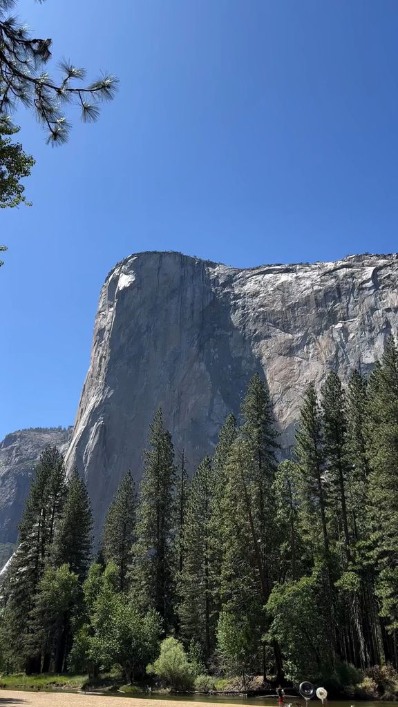 Ana Patricia Gámez en Yosemite 