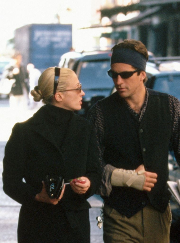 Carolyn Bessette y John F. Kennedy Jr en Nueva York, 1997.