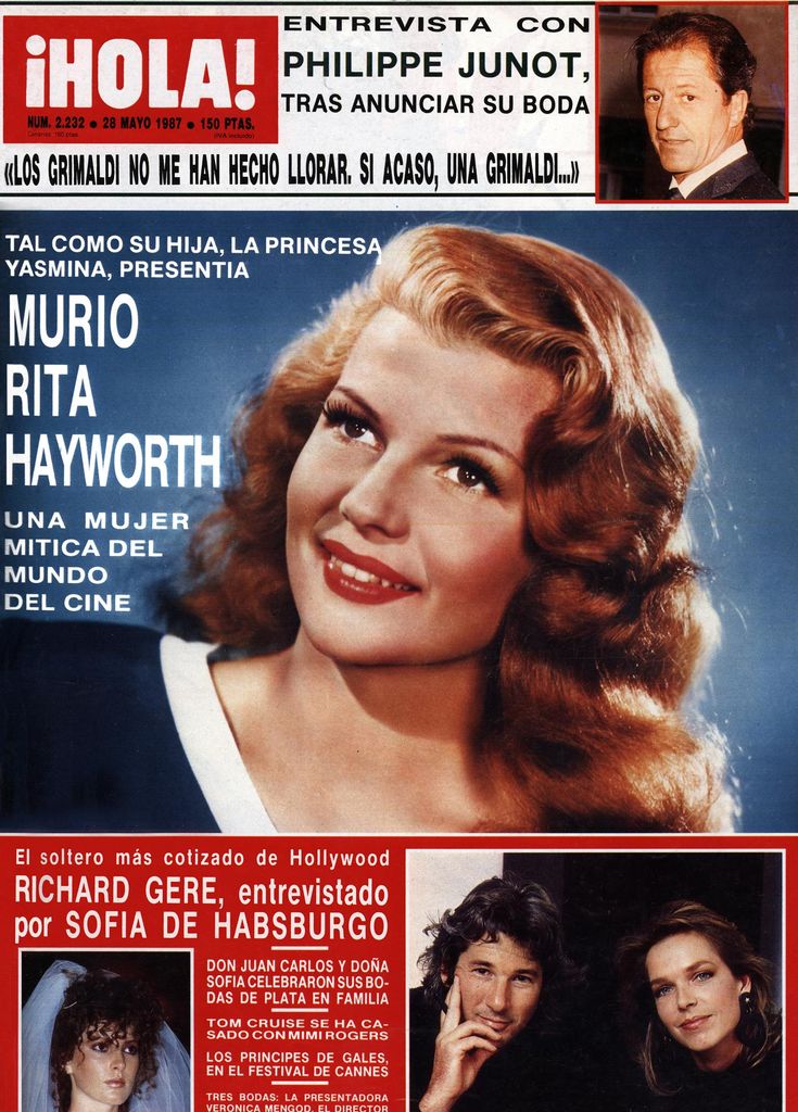 Rita Hayworth portadas ¡HOLA!