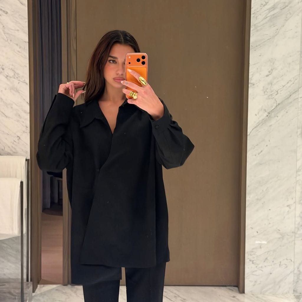 Dua Lipa se despidió de México tras una segunda estancia más corta de cuatro días.