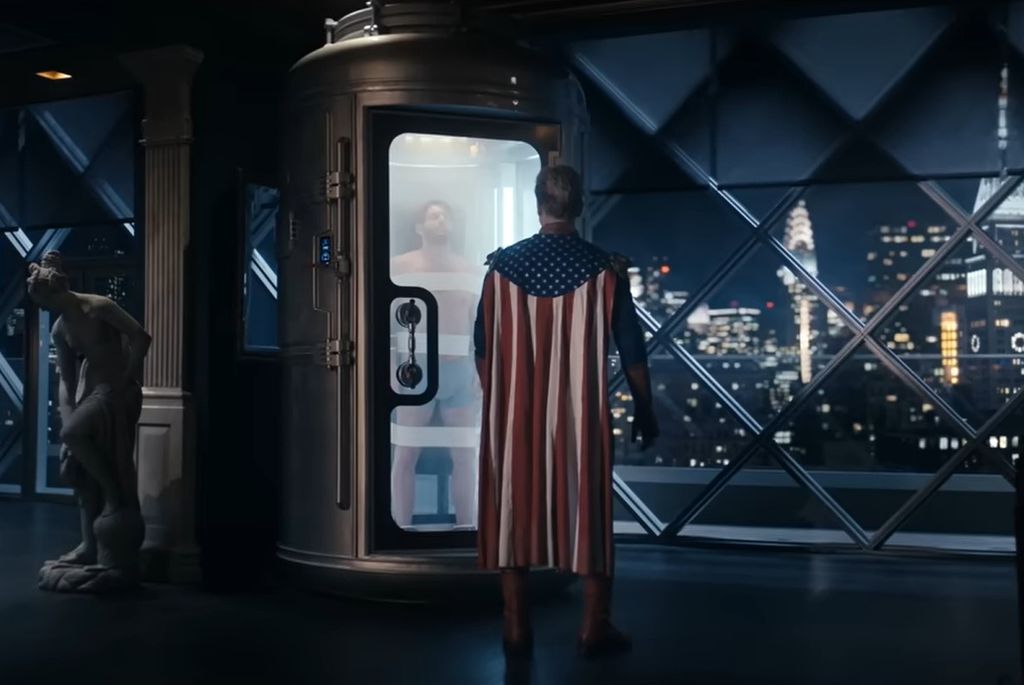 Escena de la última temporada de la serie The Boys