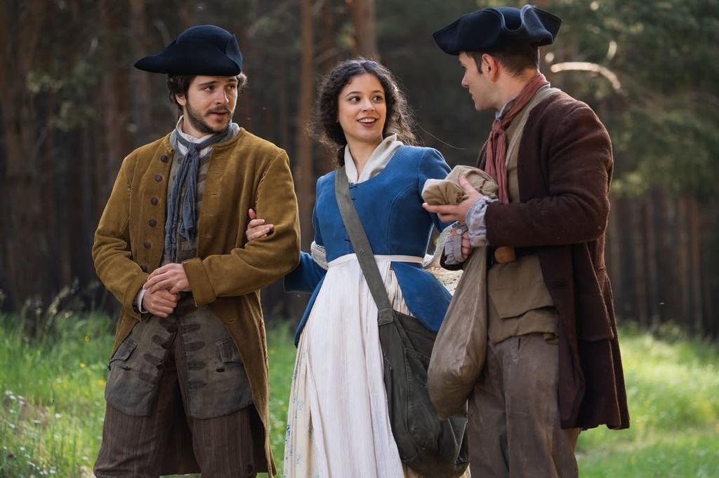 El triángulo entre Martín, Pepoa y FRancisco es uno de los más seguidos de la ficción