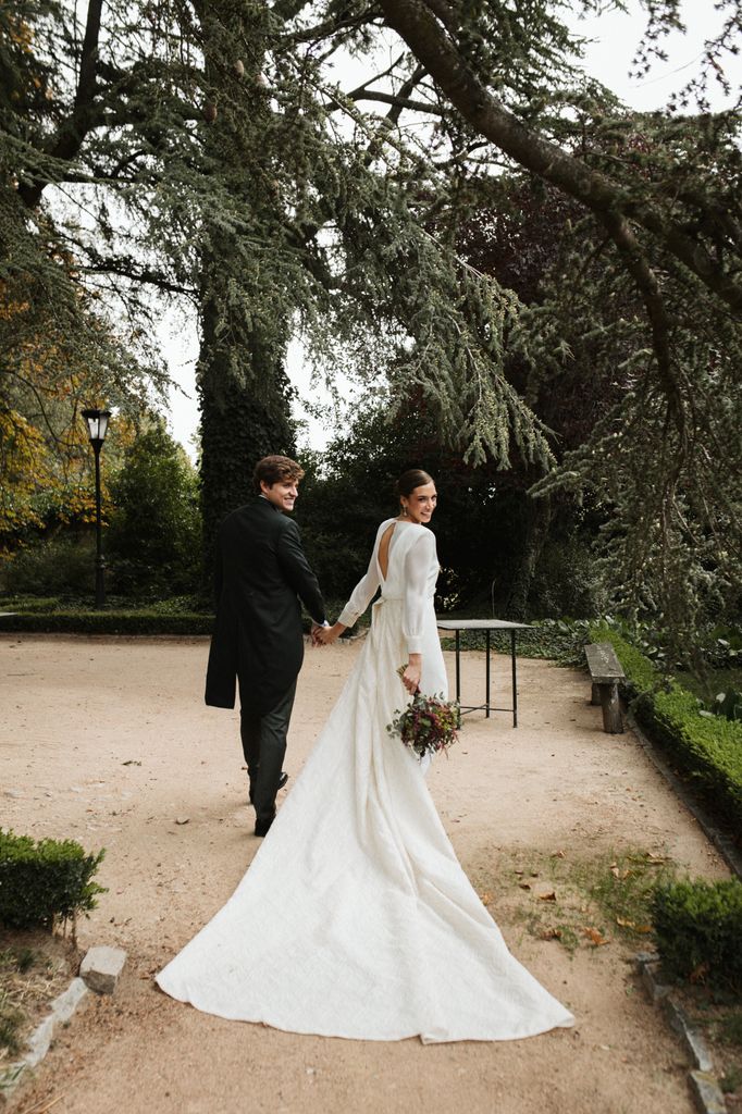 Boda en otoño en Madrid