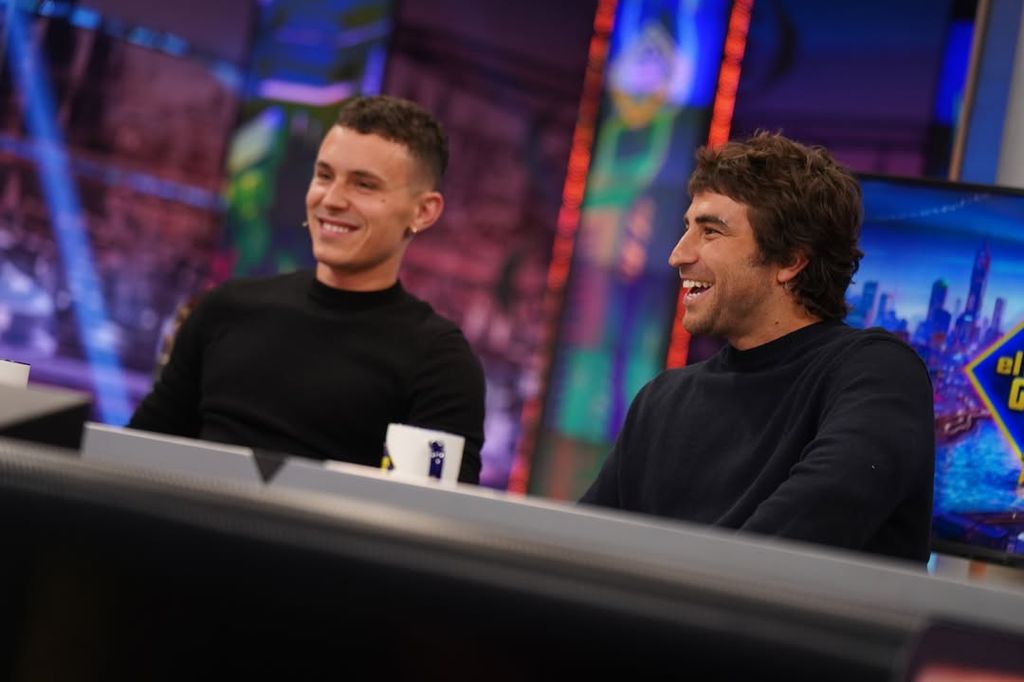 Arón Piper y Marco Cáceres en 'El Hormiguero'