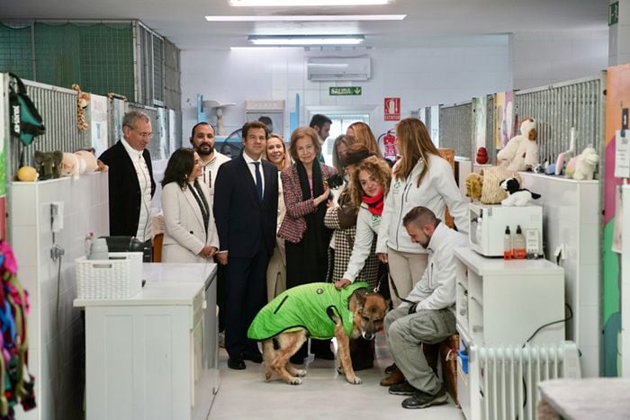 La Reina visita las instalaciones
