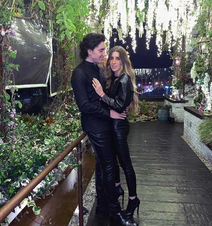 Alexia Hernández y su esposo 