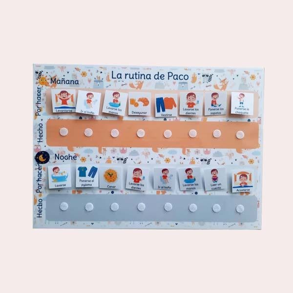 Rutina para Niños en ETSY