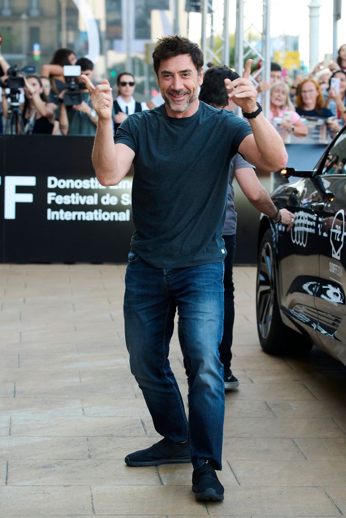 Javier Bardem llega a San Sebastián para recibir el Premio Donostia en la 72ª edición del Festival 