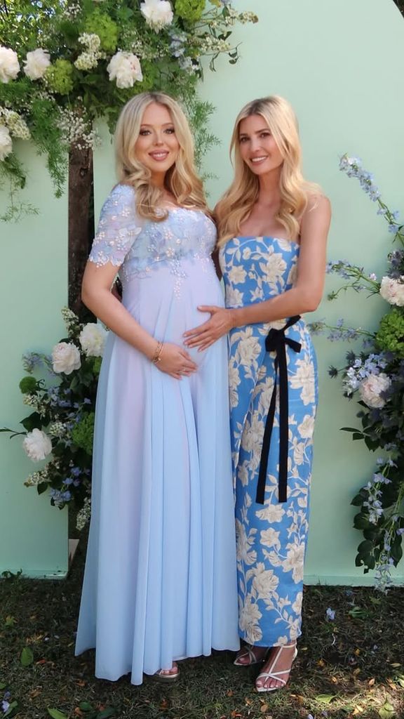 Tiffany Trump celebrar la baby shower de su hijo, organizada por su hermana Ivanka