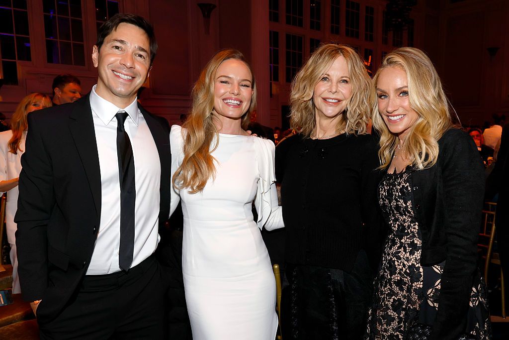 Justin Long, Kate Bosworth, Meg Ryan y Tracy Pollan 