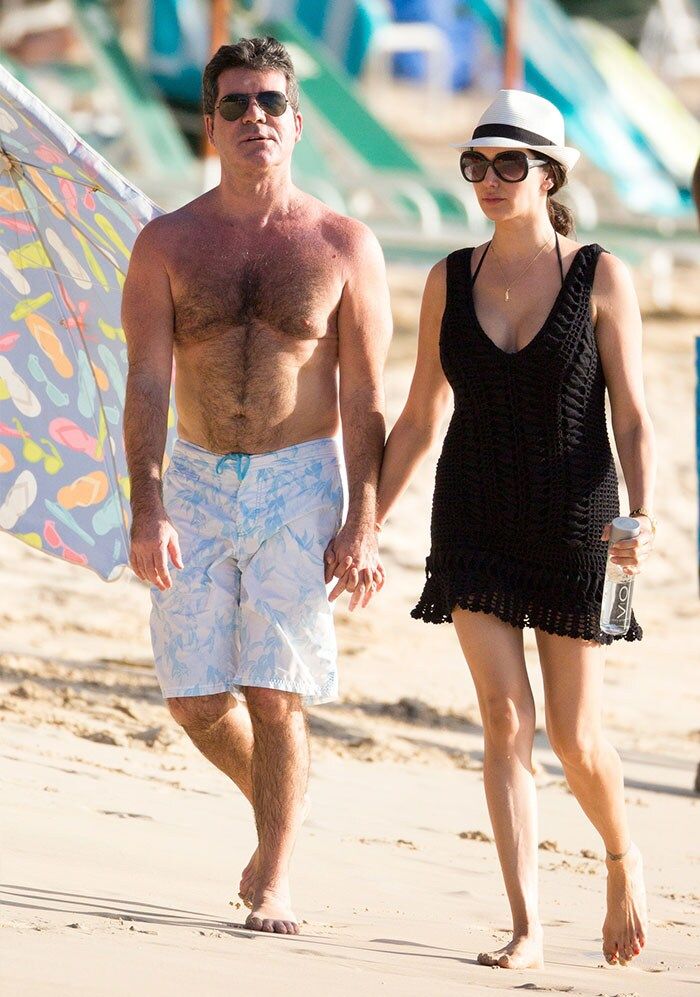 Simon Cowell y Lauren Silverman