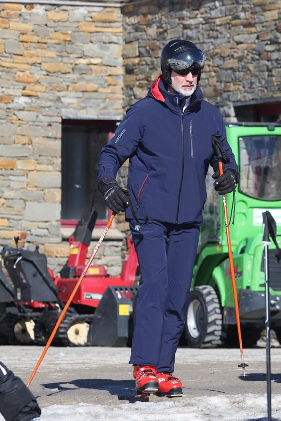 El rey Felipe en Baqueira Beret
