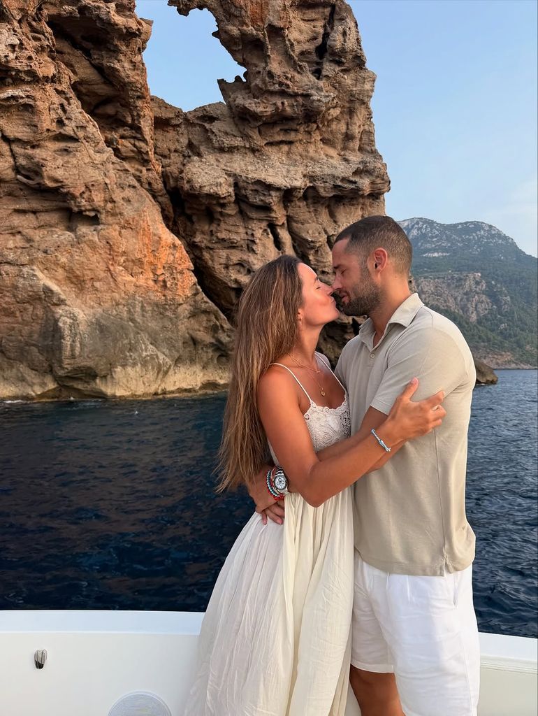 Malena y Mario, este verano cuando la modelo ya estaba embarazada